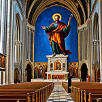 Renaissance Art & Faith**

"A fully clothed artist in Renaissance attire painting a mural inside a grand cathedral, inspired by Michelangelo's style, fully clothed, appropriate attire, safe for work, perfect anatomy, natural proportions, professional studio lighting, family-friendly"

**